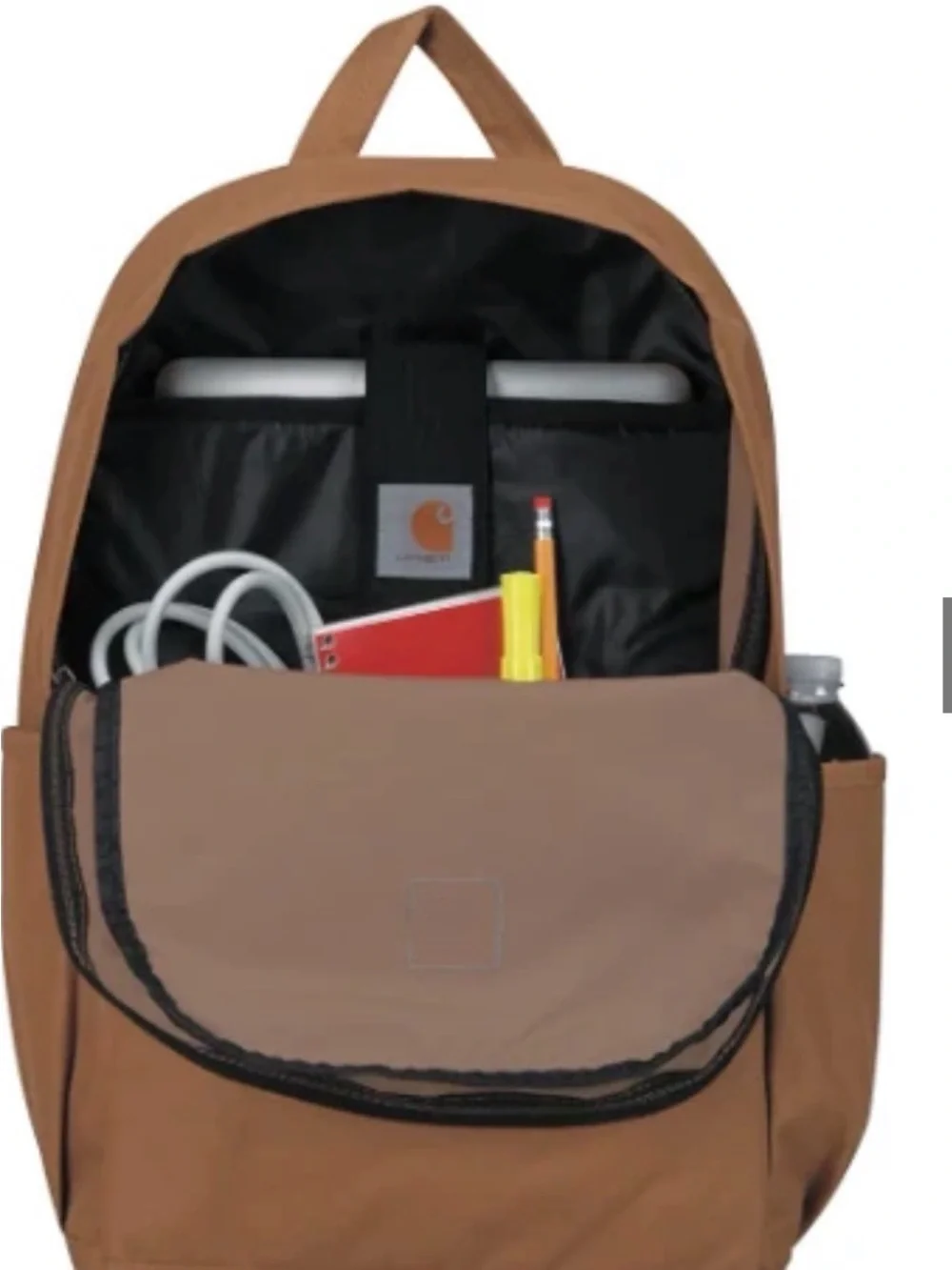 Carhartt Brown Canvas 15” Laptop Backpack